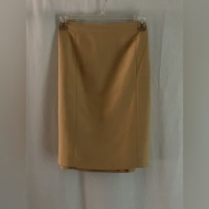 Le Suit Pencil skirt, lined with zipper in back, kick pelts in back